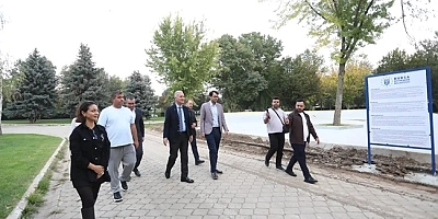 Kültür Parkta Yeni Kaykay Ve Paten Park Yapımında Sona Gelindi